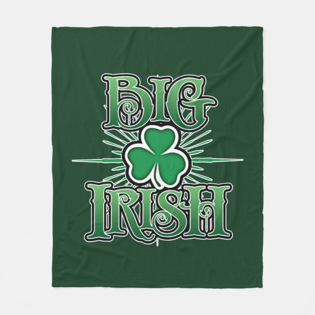 Cobertor De Velo Big Irish Fleece Blanket (Frente)