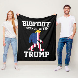 Cobertor De Velo Bigfoot Com Eleições Trump 2024