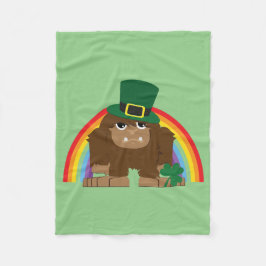 Cobertor De Velo Bigfoot Leprechaun Fofo