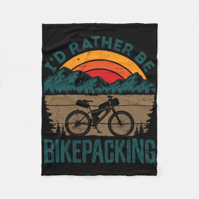 Cobertor De Velo Bikepacking Bikepacker Mountain Biking Bike Cyclin (Frente)