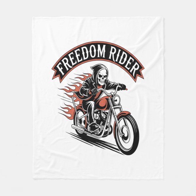 Cobertor De Velo Biker do Cavaleiro FreeDom (Frente)