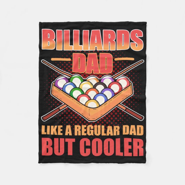 Cobertor De Velo Billiards Pai Como Um Pai Regular, Mas Mais Frio - (Frente)