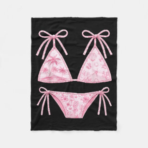 Cobertor De Velo Biquíni de Verão Coquette Feminino Préppy