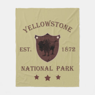 Cobertor De Velo Bisão Parque Nacional de Yellowstone