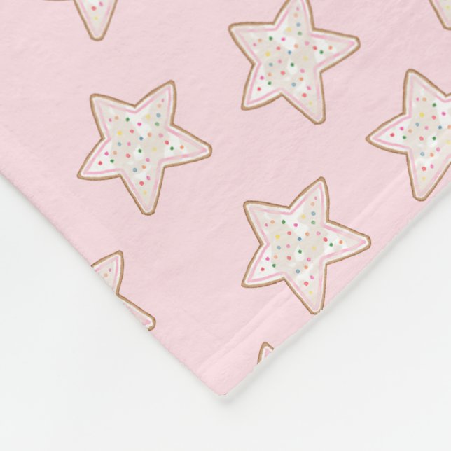 Cobertor De Velo Biscoitos com Estrelas Espalhadas (Quina)