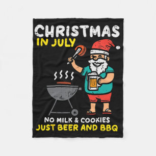 Cobertor De Velo Biscoitos Sem Leite Do Papai Noel Apenas Bbq Natal