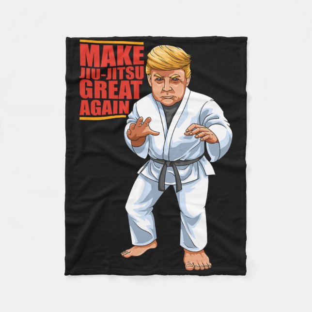 Cobertor De Velo Bjj - Jiu Jitsu Brasileiro E Gifts Funn (Frente)