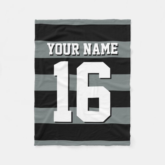 Cobertor De Velo Black Charmalle Team Jersey Preppy Stripe (Frente)