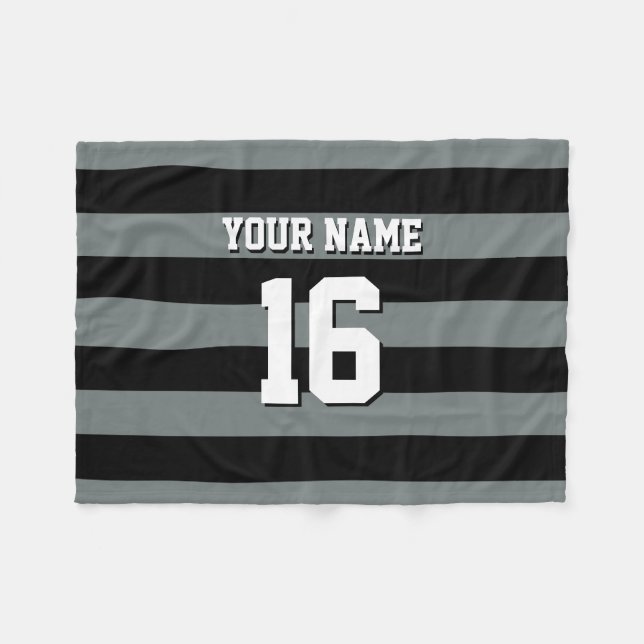 Cobertor De Velo Black Charmalle Team Jersey Preppy Stripe (Frente (Horizontal))