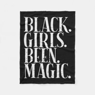 Cobertor De Velo Black Girls Bebeu Magic Melanin African American H