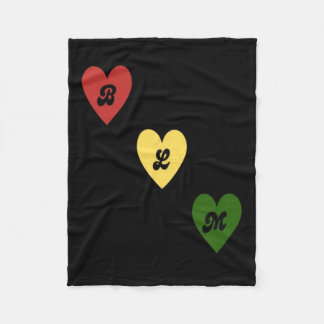 Cobertor De Velo Black Lives Hearts Sticker