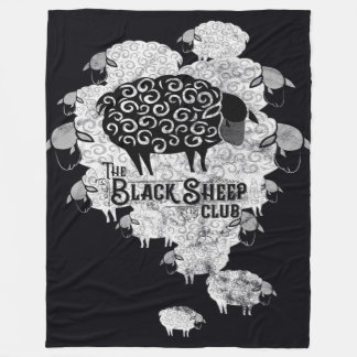 Cobertor De Velo Black Sheep Club