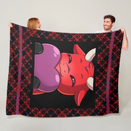 Cobertor De Velo Black Watch Bullpew tartan chat love