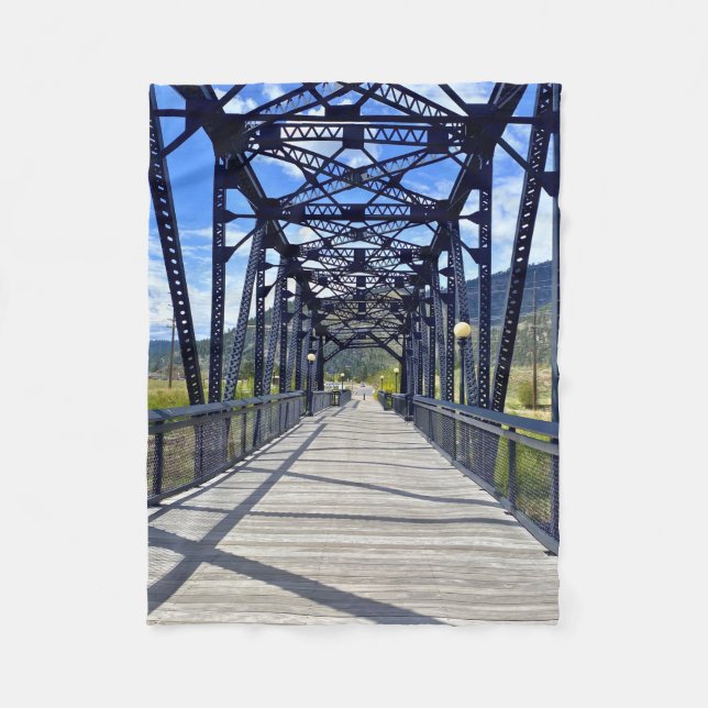 Cobertor De Velo Blackfoot River Crossing (Frente)