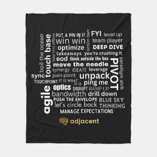 Cobertor De Velo Blanket de logotipo de empresa personalizado diver