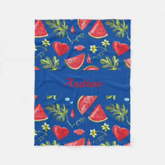 Cobertor De Velo Blanket De Melancia Suculenta Para Bebês, Crianças