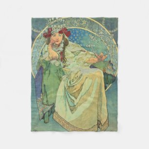 Cobertor De Velo Blanket Mucha Alfons Princezna Hyacinta 1911