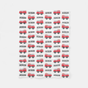 Cobertor De Velo Blanket PERSONALIZADO DE Bombeiros