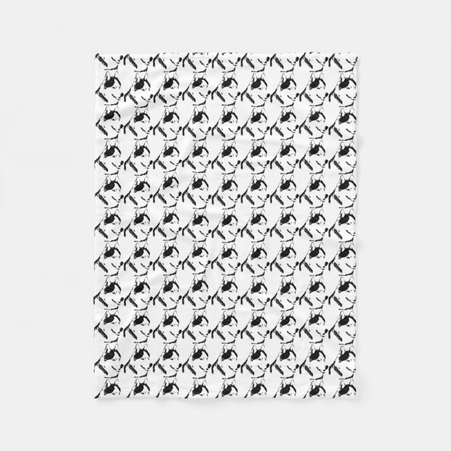 Cobertor De Velo Blanket rouco Legal Siberian Hussein Fleece Blanke (Frente)