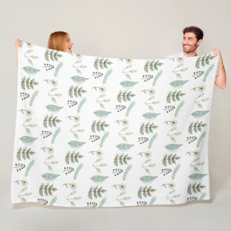 Cobertor De Velo Blanket - Summer Leaves