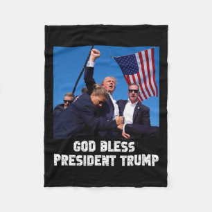 Cobertor De Velo Bless Presidente Trump Trump Trump 2024 Votação