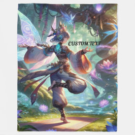 COBERTOR DE VELO BLOCO PERSONALIZADO DE ARTE DE NOME PERSONALIZADO