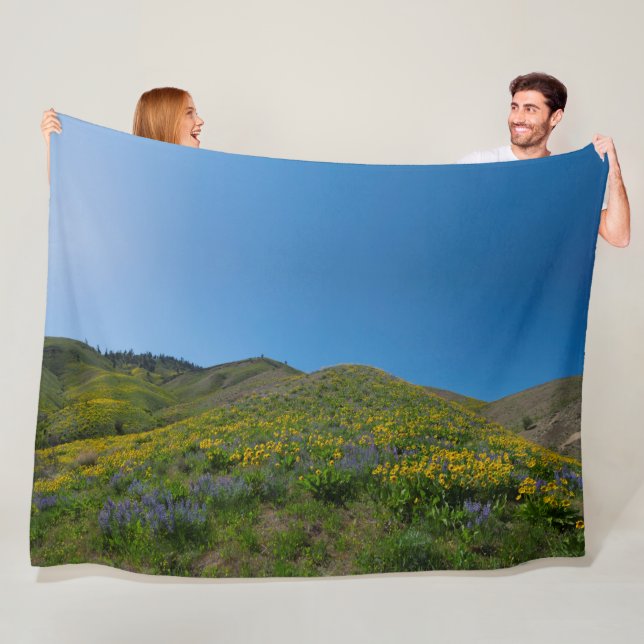 Cobertor De Velo Bloom de Primavera no alto deserto (In Situ)