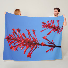 COBERTOR DE VELO BLOOM VERMELHO