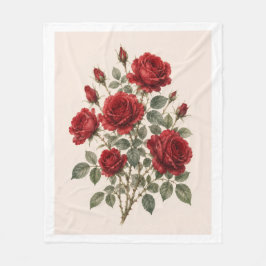 Cobertor De Velo Bloom Where You Are Planted | Vintage Rose Botanic