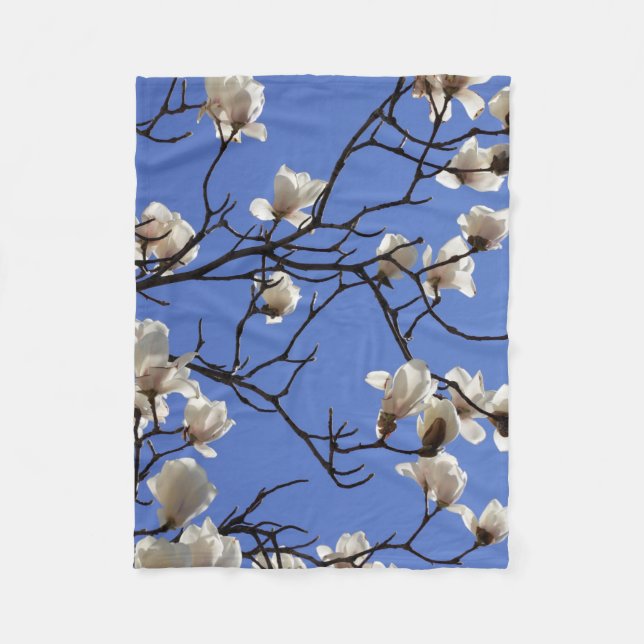 Cobertor De Velo Blooming Magnolias (Frente)