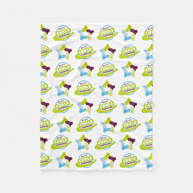 Cobertor De Velo Bloqueio de logotipos (Frente)