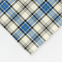 Blue and White Hannay Clan Tartan