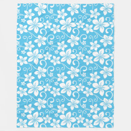COBERTOR DE VELO BLUE HAWAII PATTERN (BLUE)