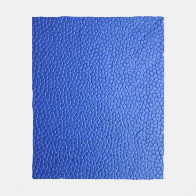 Cobertor De Velo Blue leather skin texture skin (Frente)