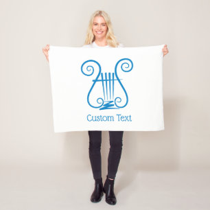 Cobertor De Velo Blue Lyre