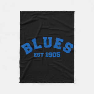 Cobertor De Velo Blues Chelsea Fundado Em 1905 Futebol Soccer 