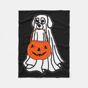 Cobertor De Velo Blusa Feminina de Halloween Cachorro Fantasma Deco