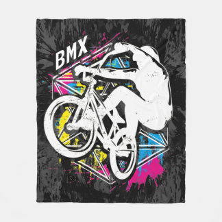 Cobertor De Velo Bmx Flatland - Legal Bmx Fleece Blanket Grunge