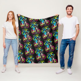 Cobertor De Velo Bmx Fleece Blanket - Grafite De Bike Bmx