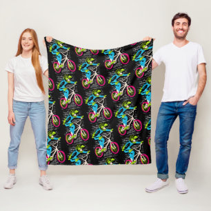 Cobertor De Velo Bmx Fleece Blanket - Grafite De Bike Bmx