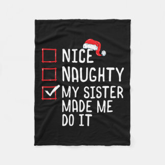 Cobertor De Velo Boa Noite Minha Irmã Me Fez Fazer Isso De Natal
