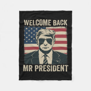 Cobertor De Velo Boas-vindas Byck Sr Presidente Donald Trump Vitóri