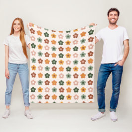 Cobertor De Velo Boho Blocks Floral