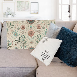 Cobertor De Velo Boho Herb Pattern