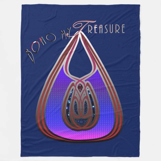 Cobertor De Velo Boho My Treasure (Frente)