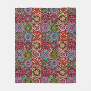 Cobertor De Velo Boho Quilt Blanket