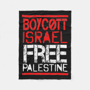 Cobertor De Velo Boicote a conscientização da guerra Israel Palesti