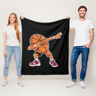 Cobertor De Velo Bola de Basquetebol Dabbing Jogador de Desportos D
