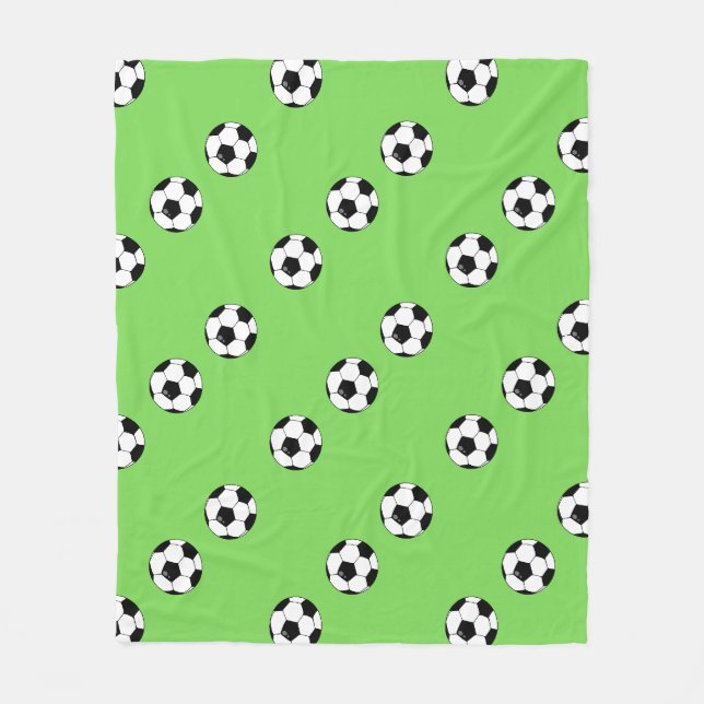 Cobertor De Velo Bola de Futebol (Frente)