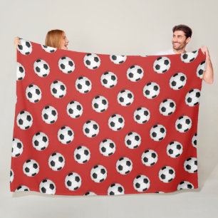 Cobertor De Velo Bola de Futebol Blanket